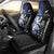 New Zealand And Scotland Rugby Car Seat Cover Maori Tiki With Thistle Together