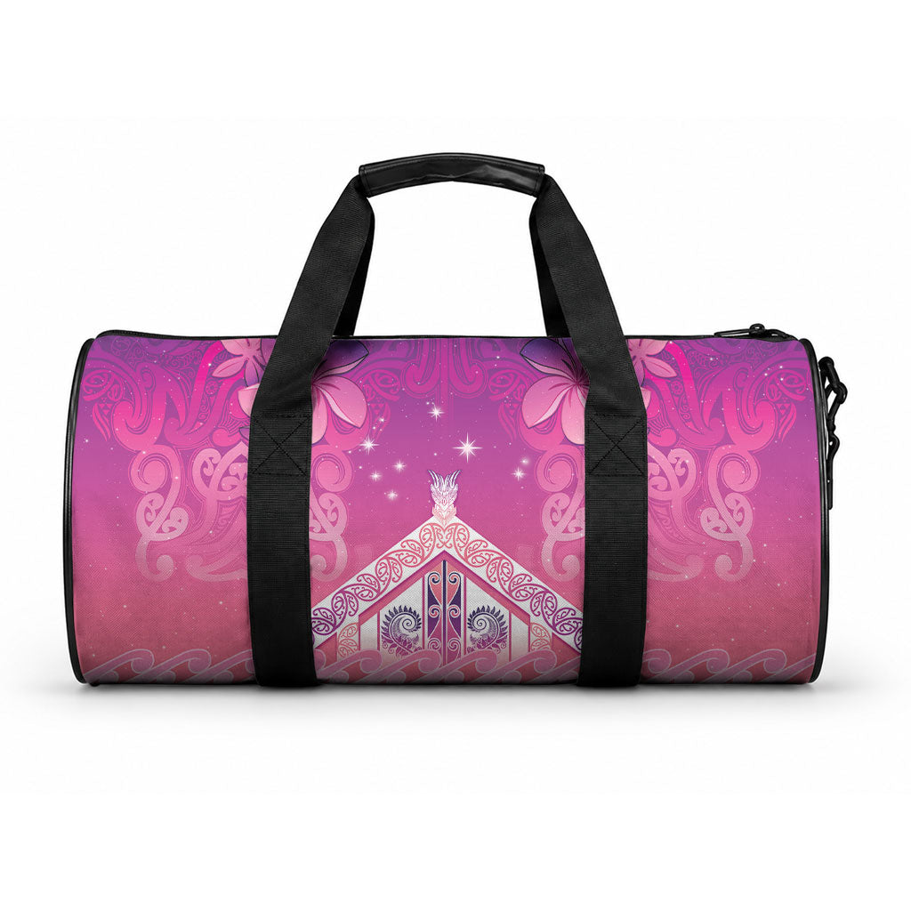 New Zealand Matariki Duffle Bag Maori Marae Purple Galaxy LT05 One size Purple - Polynesian Pride