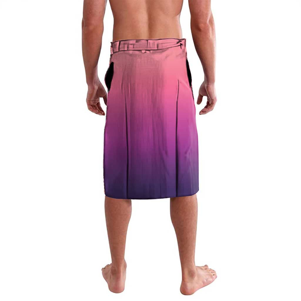 New Zealand Matariki Lavalava Maori Marae Purple Galaxy