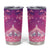 New Zealand Matariki Tumbler Cup Maori Marae Purple Galaxy