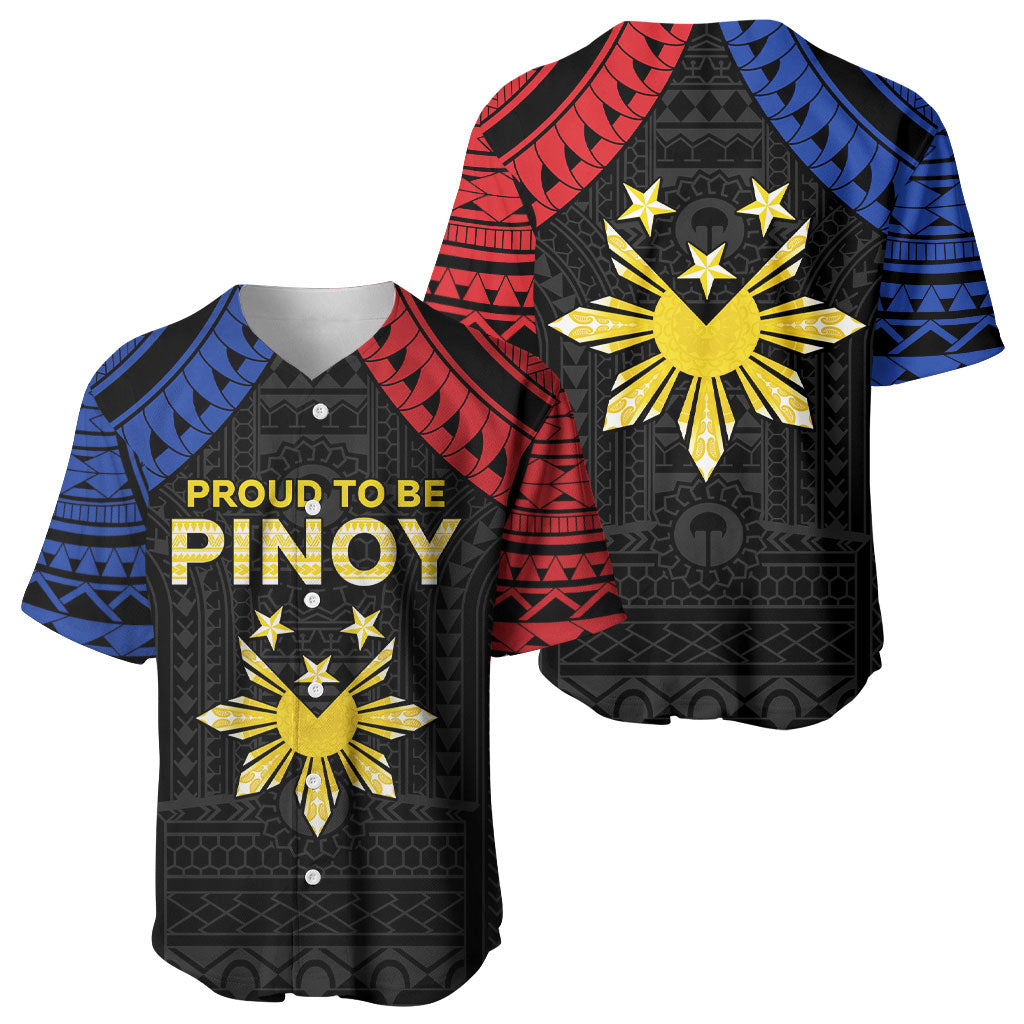 Philippines Independence Day Baseball Jersey Proud To Be Pinoy