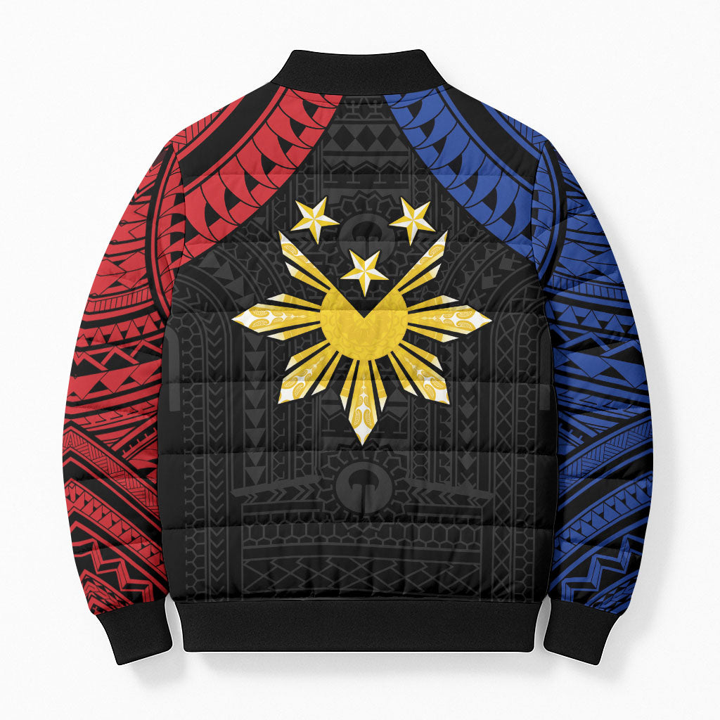 Philippines Independence Day Bomber Puffer Jacket Proud To Be Pinoy