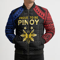 Philippines Independence Day Bomber Puffer Jacket Proud To Be Pinoy