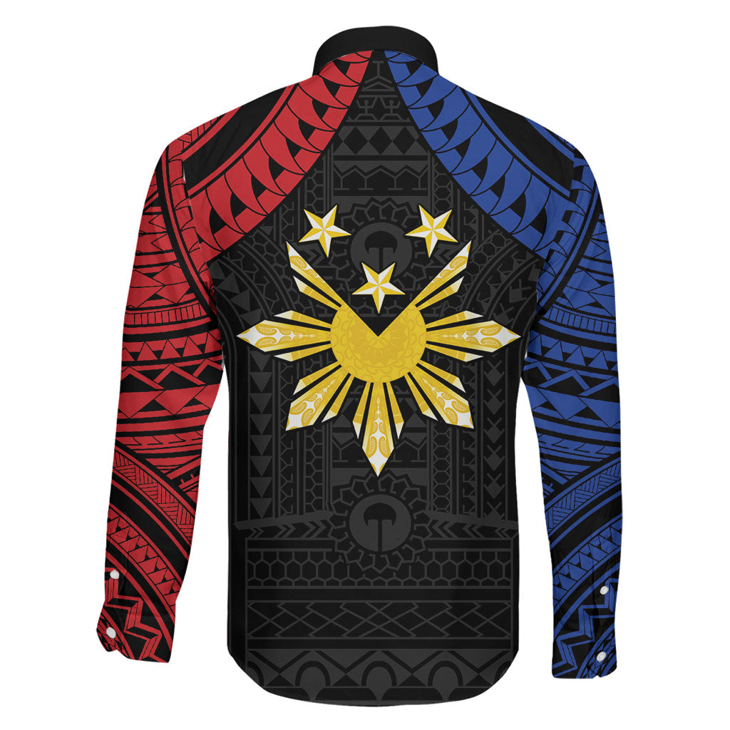 Philippines Independence Day Family Matching Long Sleeve Bodycon Dress and Hawaiian Shirt Proud To Be Pinoy LT05 - Polynesian Pride