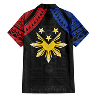 Philippines Independence Day Family Matching Summer Maxi Dress and Hawaiian Shirt Proud To Be Pinoy LT05 - Polynesian Pride