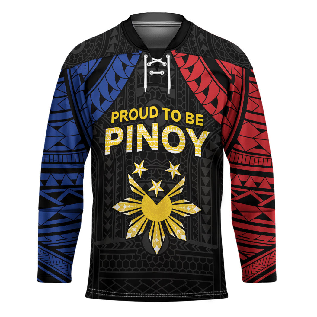 Philippines Independence Day Hockey Jersey Proud To Be Pinoy