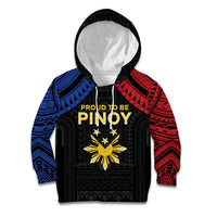 Philippines Independence Day Kid Hoodie Proud To Be Pinoy