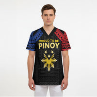 Philippines Independence Day Scrub Top Proud To Be Pinoy