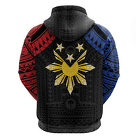 Philippines Independence Day Zip Hoodie Proud To Be Pinoy LT05 - Polynesian Pride