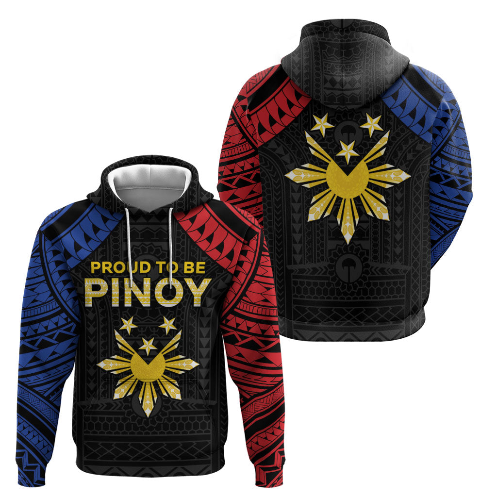 Philippines Independence Day Zip Hoodie Proud To Be Pinoy LT05 - Polynesian Pride