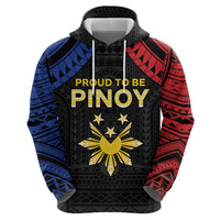 Philippines Independence Day Zip Hoodie Proud To Be Pinoy LT05 - Polynesian Pride
