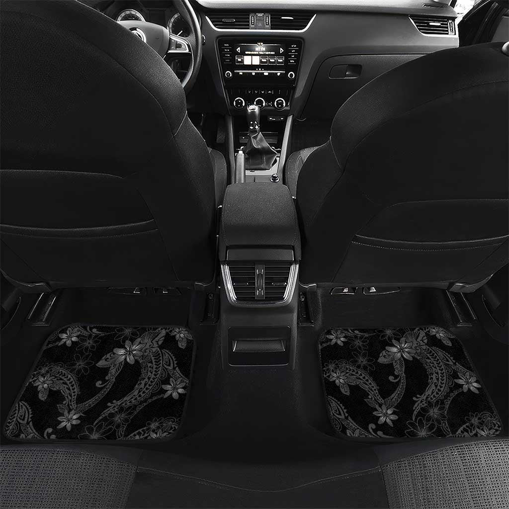 Hawaiian Honu And Surfboards Car Mats Gold Style - Polynesian Pride