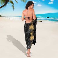 Hawaiian Honu And Surfboards Sarong Gold Style - Polynesian Pride