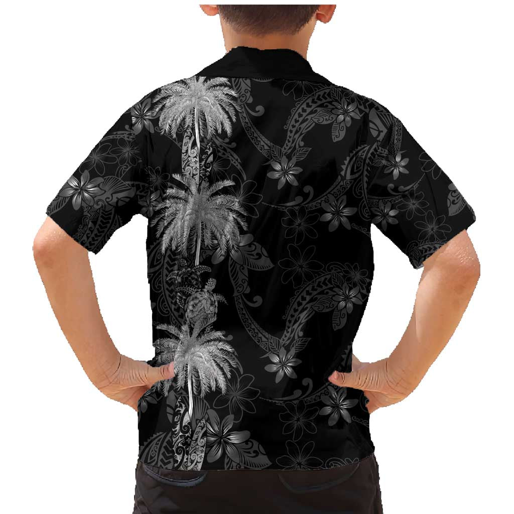 Hawaiian Honu And Surfboards Family Matching Mermaid Dress and Hawaiian Shirt Silver Style LT05 - Polynesian Pride
