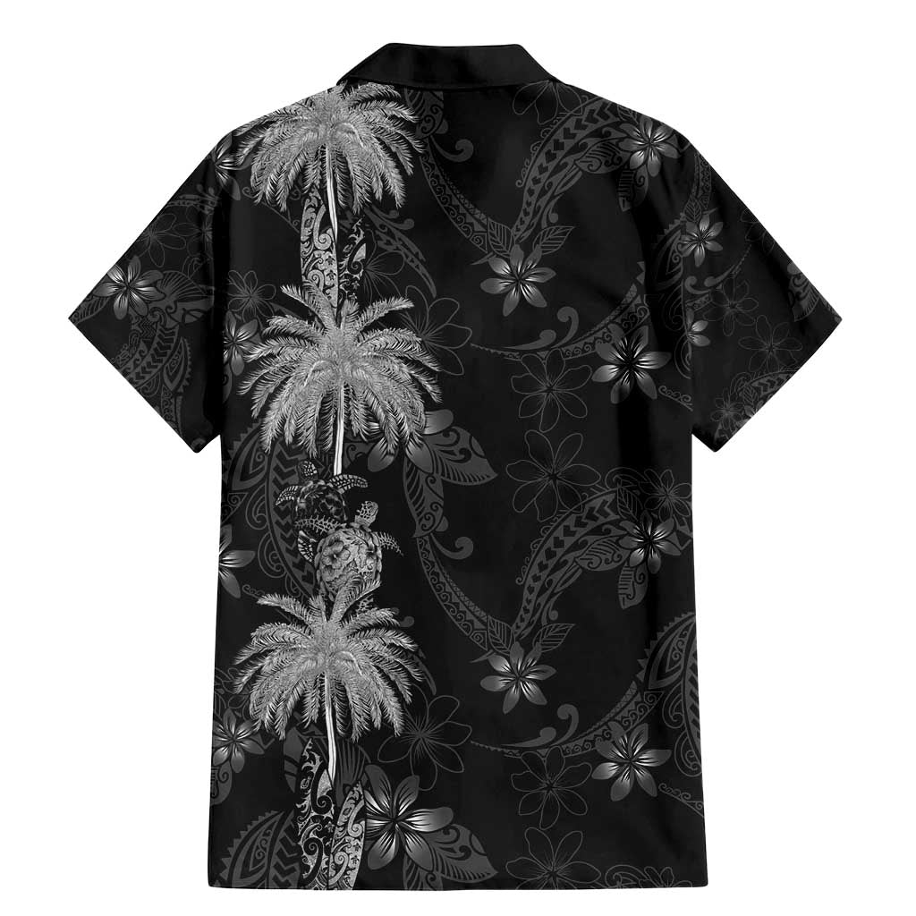 Hawaiian Honu And Surfboards Family Matching Mermaid Dress and Hawaiian Shirt Silver Style LT05 - Polynesian Pride
