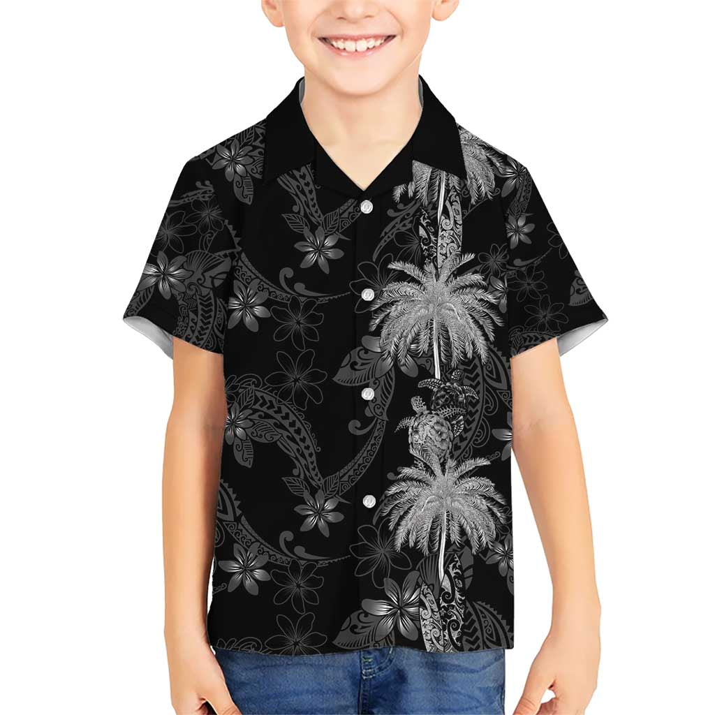 Hawaiian Honu And Surfboards Hawaiian Shirt Silver Style - Polynesian Pride