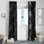 Hawaiian Honu And Surfboards Window Curtain Silver Style - Polynesian Pride
