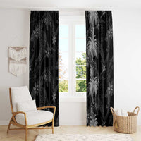 Hawaiian Honu And Surfboards Window Curtain Silver Style - Polynesian Pride