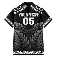 Custom New Zealand Maori Tiki Rugby Family Matching Long Sleeve Bodycon Dress and Hawaiian Shirt Go Aotearoa Maori Pattern LT05 - Polynesian Pride