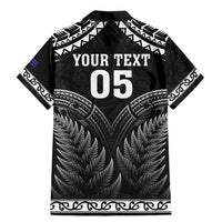 Custom New Zealand Maori Tiki Rugby Family Matching Mermaid Dress and Hawaiian Shirt Go Aotearoa Maori Pattern LT05 - Polynesian Pride