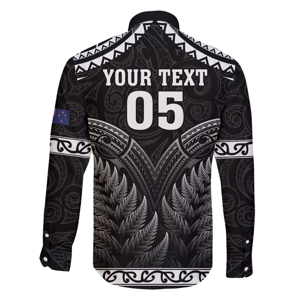 Custom New Zealand Maori Tiki Rugby Family Matching Mermaid Dress and Hawaiian Shirt Go Aotearoa Maori Pattern LT05 - Polynesian Pride