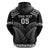 Custom New Zealand Maori Tiki Rugby Zip Hoodie Go Aotearoa Maori Pattern