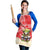 Puerto Rico Apron Coqui Frog With Polynesian Pattern - Polynesian Pride