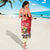 Puerto Rico Sarong Coqui Frog With Polynesian Pattern - Polynesian Pride