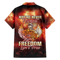 Hawaii Veterans Day Family Matching Off Shoulder Maxi Dress and Hawaiian Shirt May We Never Forget Freedom Isn't Free LT05 - Polynesian Pride