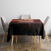 Hawaii Veterans Day Tablecloth May We Never Forget Freedom Isn't Free