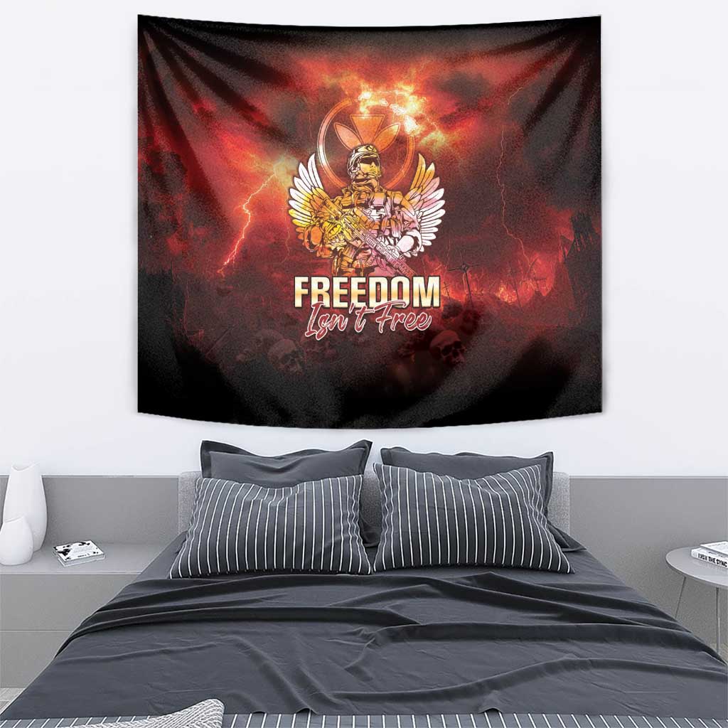 Hawaii Veterans Day Tapestry May We Never Forget Freedom Isn't Free