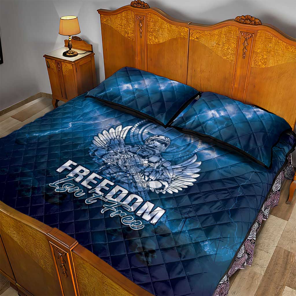 Federated States of Micronesia Veterans Day Quilt Bed Set May We Never Forget Freedom Isn't Free LT05 - Polynesian Pride