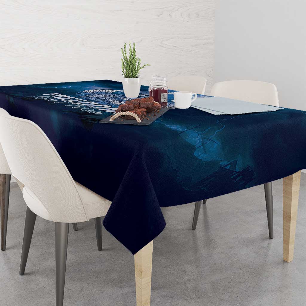 Federated States of Micronesia Veterans Day Tablecloth May We Never Forget Freedom Isn't Free