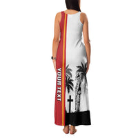 French Polynesia Armistice Day Family Matching Tank Maxi Dress and Hawaiian Shirt Lest We Forget Flag Style LT05 - Polynesian Pride