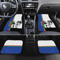 New Caledonia Armistice Day Car Mats Lest We Forget Flag Style LT05 Set 4pcs Navy - Polynesian Pride