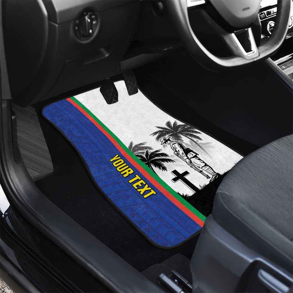 New Caledonia Armistice Day Car Mats Lest We Forget Flag Style LT05 - Polynesian Pride