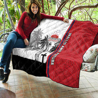 Wallis and Futuna Armistice Day Quilt Lest We Forget Flag Style LT05 - Polynesian Pride