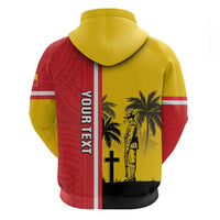 Marquesas Islands Armistice Day Hoodie Lest We Forget Flag Style LT05 - Polynesian Pride