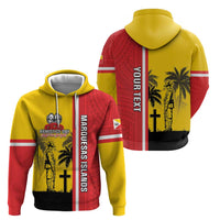Marquesas Islands Armistice Day Hoodie Lest We Forget Flag Style LT05 - Polynesian Pride
