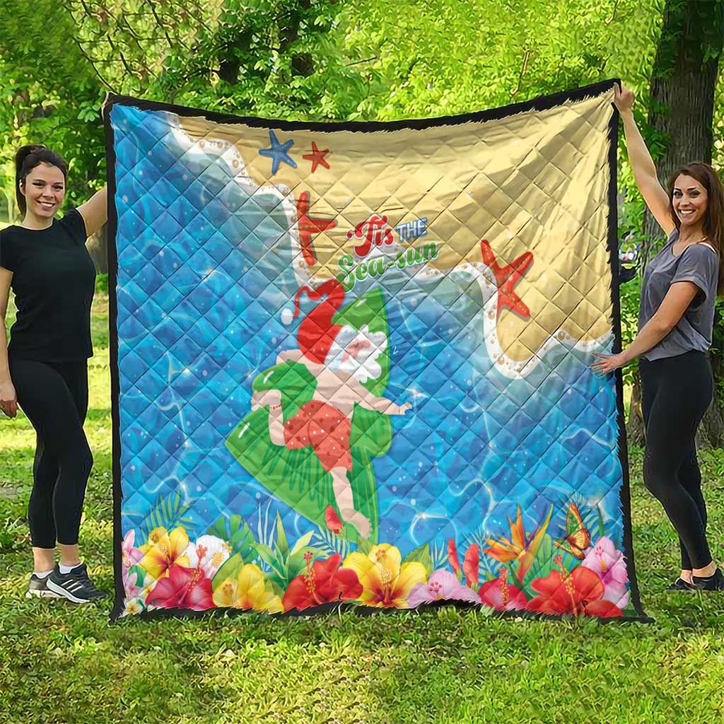 Christmas In Hawaii Quilt Tis The Sea Sun LT05 - Polynesian Pride