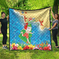 Christmas In Hawaii Quilt Tis The Sea Sun LT05 - Polynesian Pride