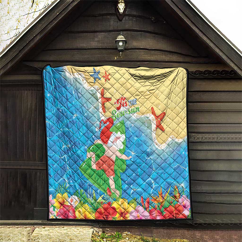 Christmas In Hawaii Quilt Tis The Sea Sun LT05 - Polynesian Pride