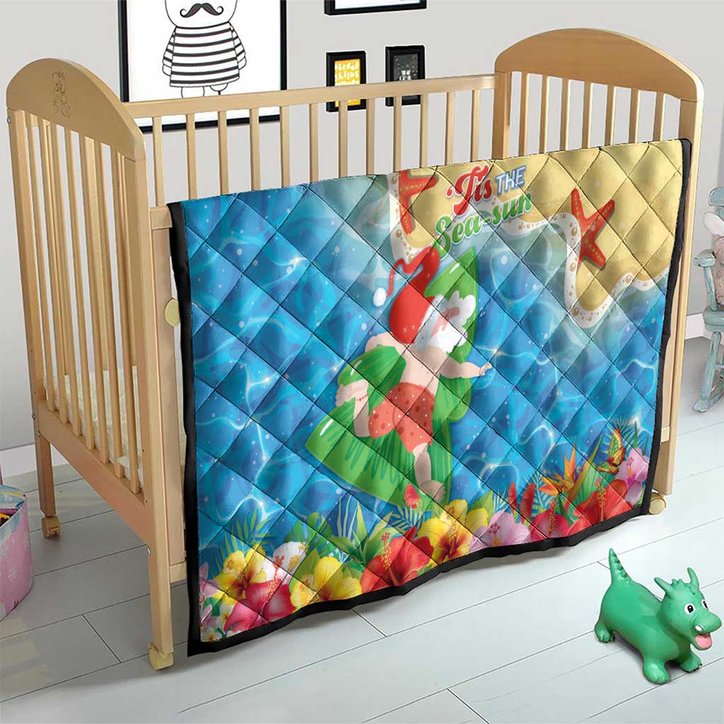 Christmas In Hawaii Quilt Tis The Sea Sun LT05 - Polynesian Pride