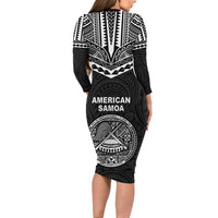 American Samoa MLK Day Family Matching Long Sleeve Bodycon Dress and Hawaiian Shirt Polynesian Style LT05 - Polynesian Pride
