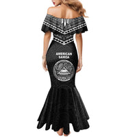 American Samoa MLK Day Family Matching Mermaid Dress and Hawaiian Shirt Polynesian Style LT05 - Polynesian Pride