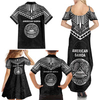 American Samoa MLK Day Family Matching Summer Maxi Dress and Hawaiian Shirt Polynesian Style LT05 - Polynesian Pride