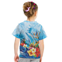 Polynesia Humpback Whale Kid T Shirt Ocean Style LT05 - Polynesian Pride