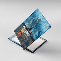Hawaii Memorial Day Lantern Floating Canvas Wall Art Always In Our Hearts