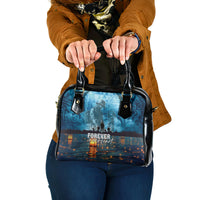 Hawaii Memorial Day Lantern Floating Shoulder Handbag Always In Our Hearts LT05 One Size Blue - Polynesian Pride