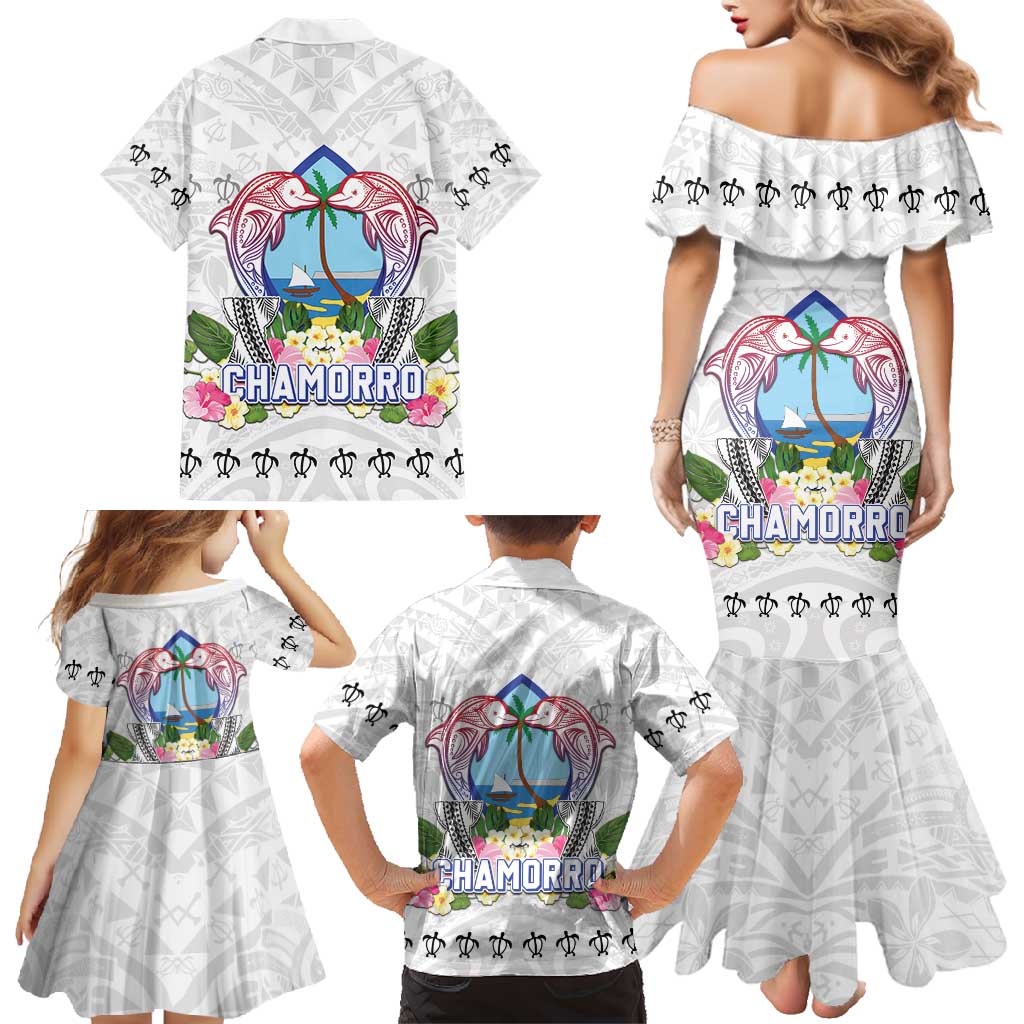 Guam Chamorro Liberation Day Family Matching Mermaid Dress and Hawaiian Shirt 81st Anniversary LT05 - Polynesian Pride
